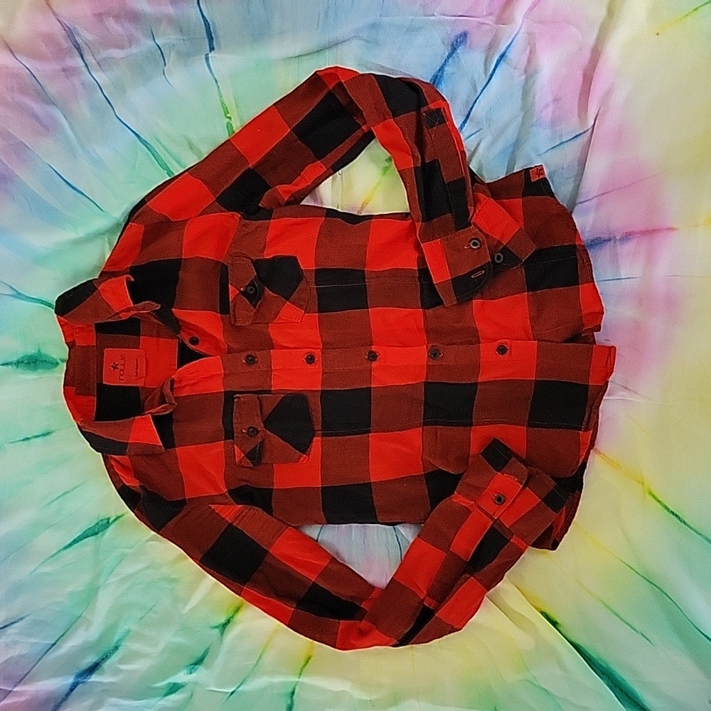 Nollie Buffalo Plaid Flannel shirt